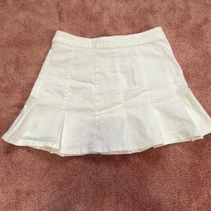 vintage white tennis skirt